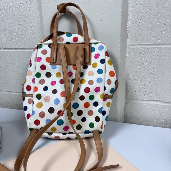 Colorful Polka Dot Backpack Tory Burch main image 5